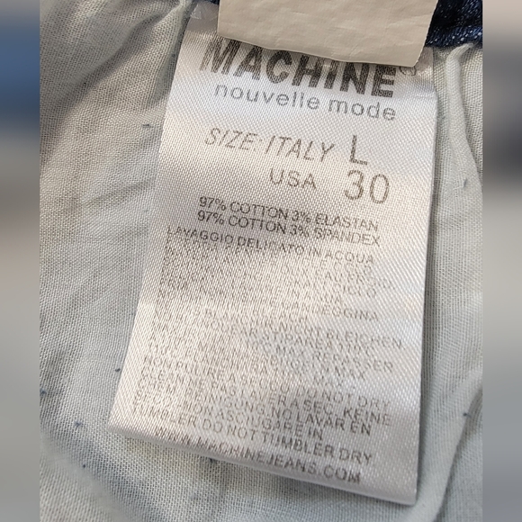 Machine Pour Neuf Mode Americana Shorts Size L Italy (US 27) - Picture 5 of 6